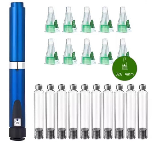 Peptide Pen + Cartridges + Tips Pack